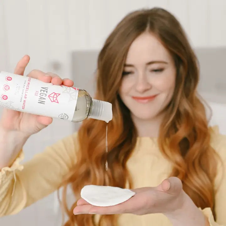 Eau micellaire à la rose